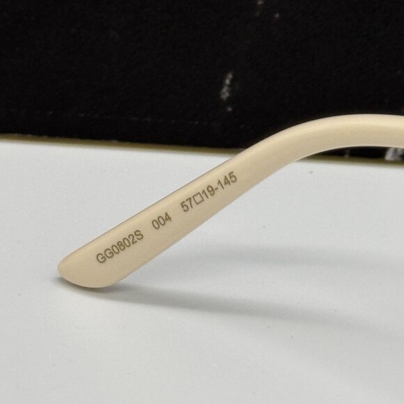 NEW GUCCI GG0802S 004 GOLD SQUARE WOMEN SUNGLASSES main image 11